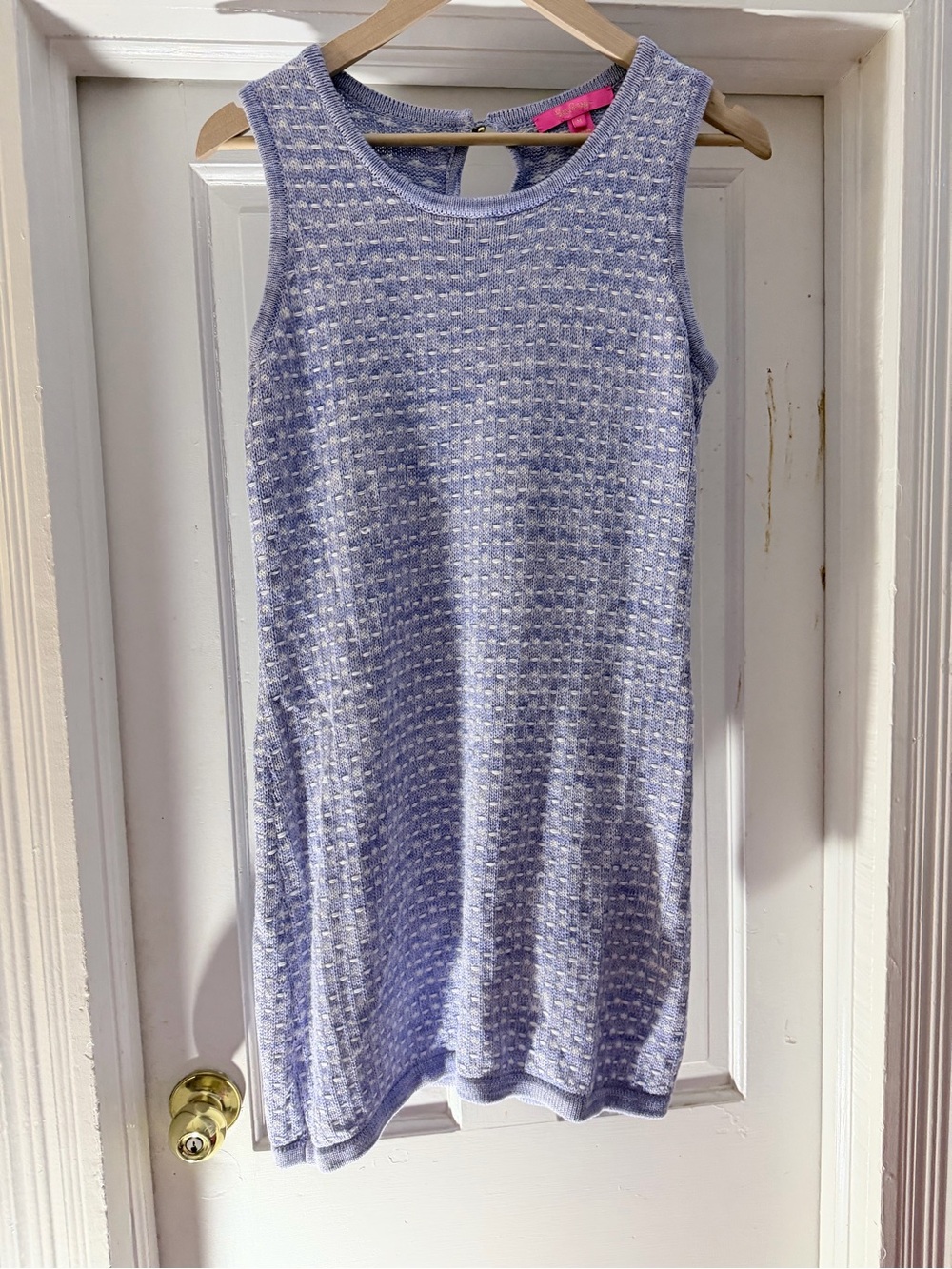 Lilly Pulitzer Lavender Sleeveless Knit Shift Dress